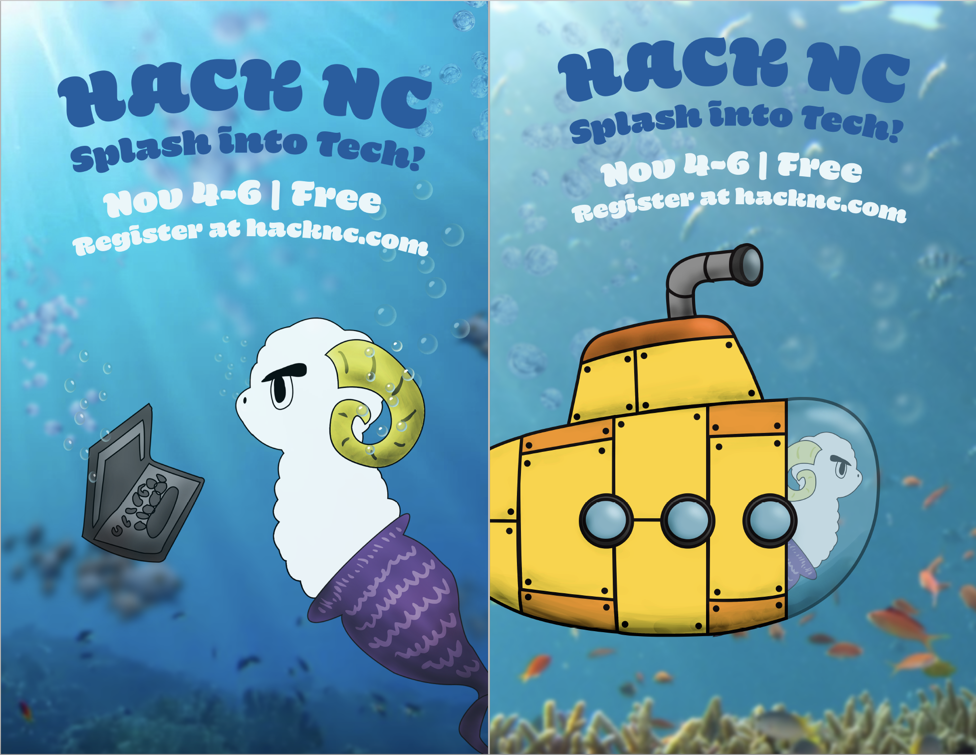 HackNC Flyers